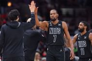 KD is still sidelined with an injury.